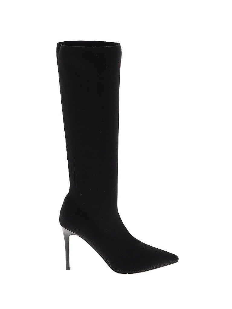 Saks Fifth Avenue Black Boots Size 6 1/2 - photo 1