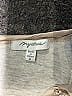 Mystree 100% Cotton Gray Long Sleeve Top Size M - photo 7