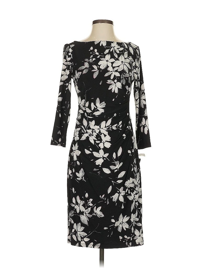 Pre-owned Chaps Cocktail Dress In Black