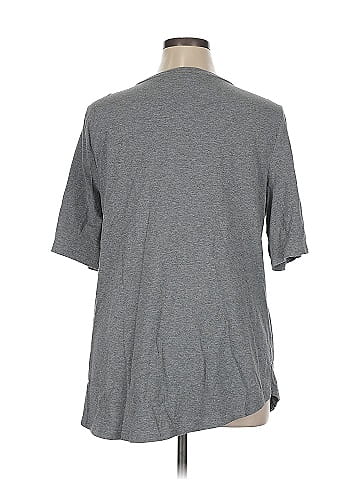 Isaac Mizrahi LIVE! Short Sleeve Henley (view 2)