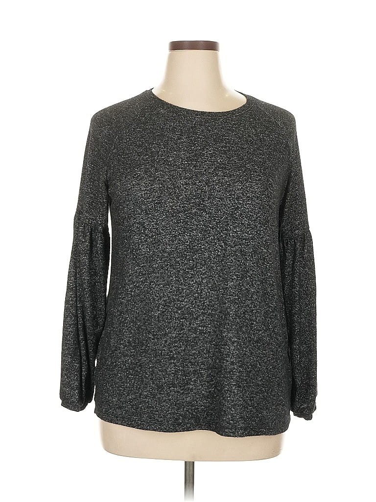 Pre-owned Old Navy Pullover Sweater In Gray