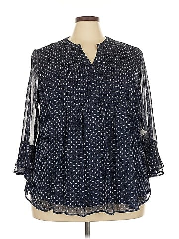 Charter Club 3/4 Sleeve Blouse (view 1)