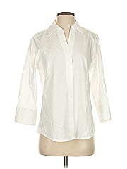 Foxcroft 3/4 Sleeve Button Down Shirt
