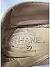 Chanel 100% Leather Tan  Leather Cap Toe CC Espadrilles Size EU 39 - photo 6