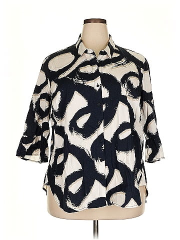 Nic + Zoe 3/4 Sleeve Blouse (view 1)