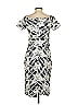 Kay Unger Print Ivory Casual Dress Size 4 - photo 2