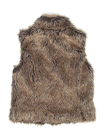 Justice Faux Fur Vest (view 2)