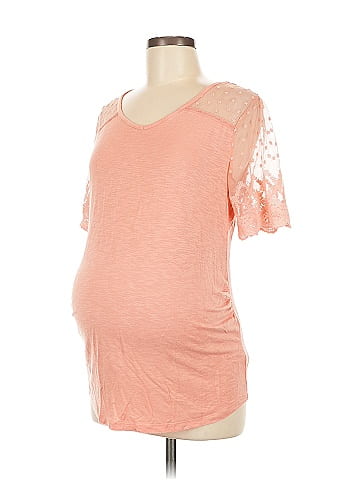 Liz Lange Maternity Short Sleeve Top (view 1)