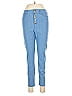 Fresh Produce Stripes Blue Jeggings Size M - photo 1