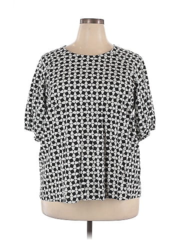 Alfani Short Sleeve Blouse (view 1)