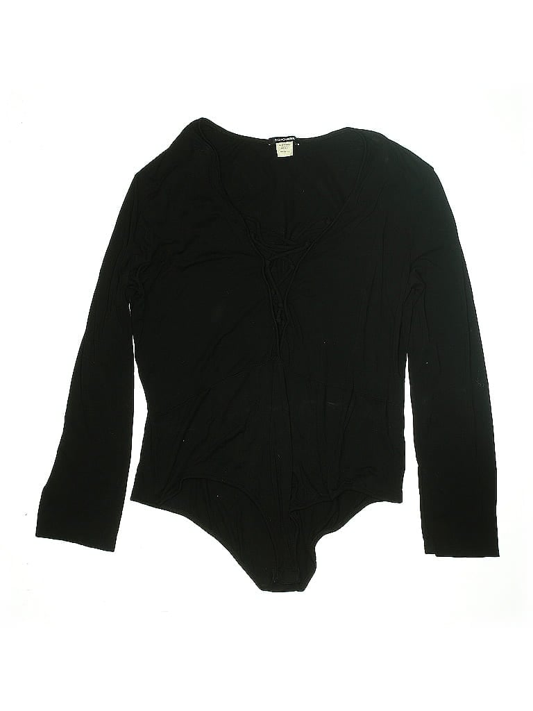 Pre-owned Fashion Nova Bodysuit In Black