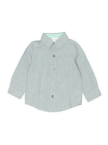 Cat & Jack Long Sleeve Button-Down Shirt (view 1)