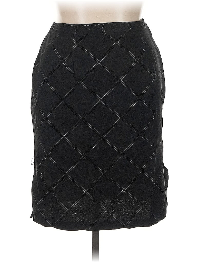 Pre-owned T & Company Formal Skirt In Black