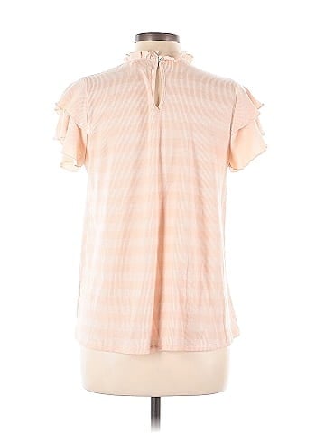 Perfect Peach Short Sleeve Blouse (view 2)