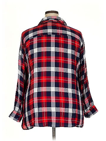 Tommy Hilfiger 3/4 Sleeve Button-Down Shirt (view 2)
