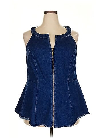 City Chic Sleeveless Blouse (view 1)