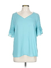 Worthington Short Sleeve Blouse