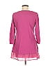 LOGO by Lori Goldstein 100% Cotton Pink 3/4 Sleeve Top Size M - photo 2