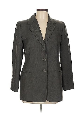 Linda Allard Ellen Tracy Wool Blazer (view 1)