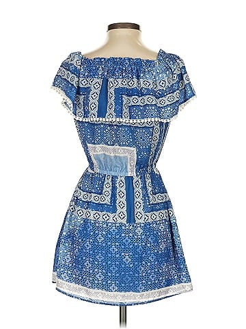 Aqua Cocktail Dress (view 2)