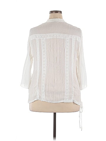 Notations 3/4 Sleeve Blouse (view 2)