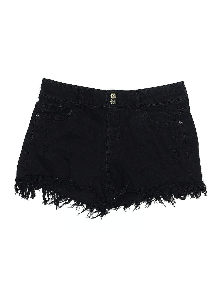 Pre-owned True Craft Denim Shorts In Black