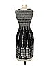 Max Studio Argyle Black Cocktail Dress Size S - photo 2