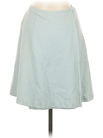 Linda Allard Ellen Tracy Wool Skirt (view 2)