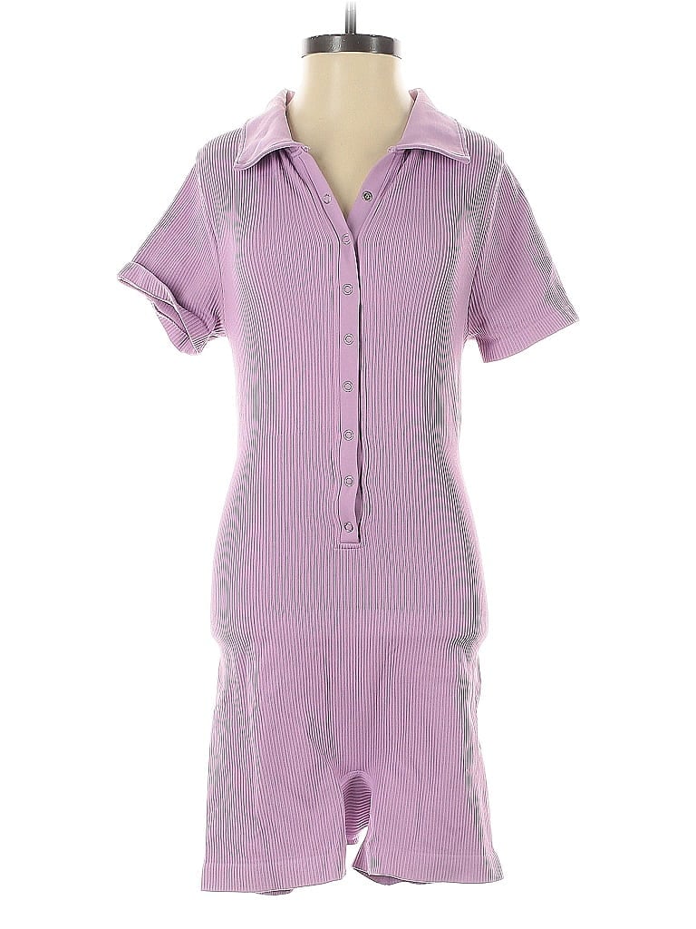 Pre-owned Oqq Romper In Purple