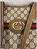 Gucci 100% Coated Canvas Gray Tan GG Supreme Web Sherry Line Tote One size - photo 9