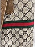 Gucci 100% Coated Canvas Gray Tan GG Supreme Web Sherry Line Tote One size - photo 8
