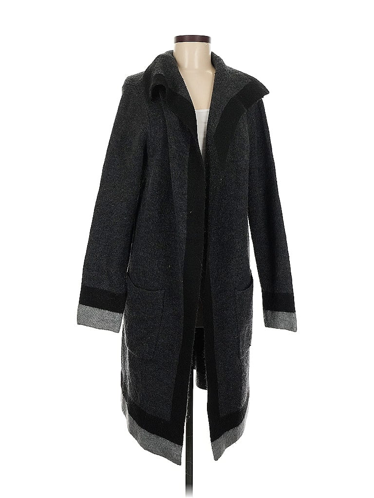 Pre-owned Max Studio Cardigan Sweater In Gray