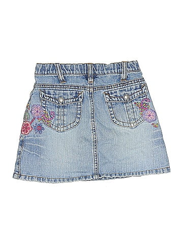 Squeeze Denim Skirt (view 2)