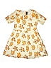 Mini Rodini 100% Cotton Print Yellow Dress Size 9 - 11 - photo 1
