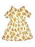 Mini Rodini 100% Cotton Print Yellow Dress Size 9 - 11 - photo 2