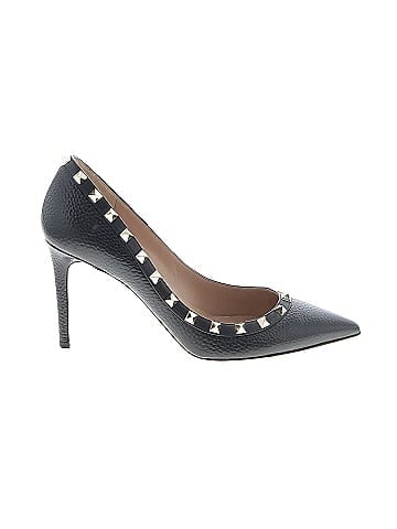 Valentino Garavani Leather Rockstud Heels (view 1)