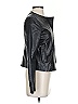J Brand 100% Leather Black Leather Jacket Size S - photo 3