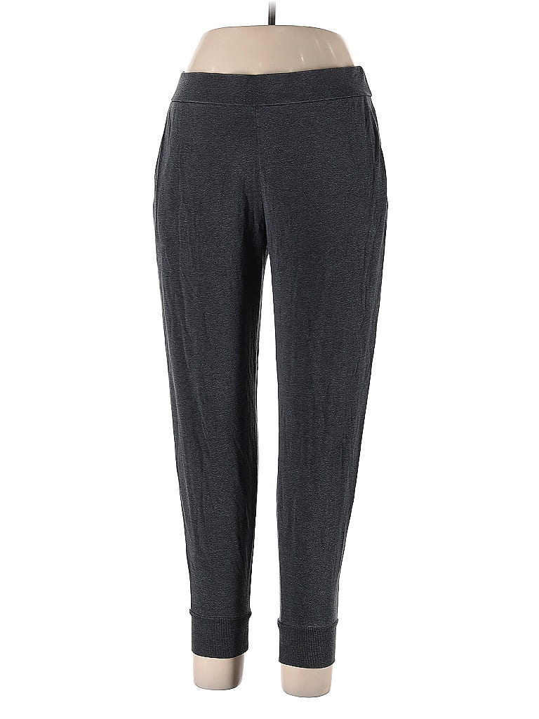 Pre-owned Eileen Fisher Casual Pants In Gray