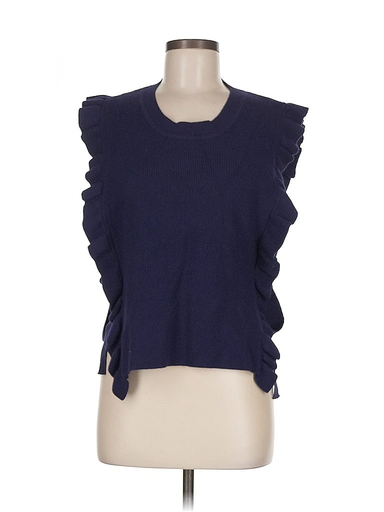 English Factory Blue Pullover Sweater Size M - photo 1