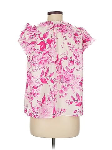 Cupcakes & Cashmere Short Sleeve Blouse (view 2)
