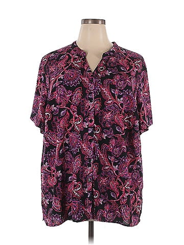 Catherines Short Sleeve Blouse (view 1)