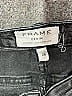 FRAME Denim Chevron-herringbone Black Jeans Size 26 waist - photo 3