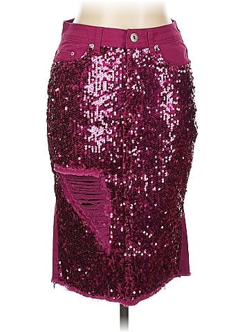 Ashley Stewart Denim Skirt (view 1)