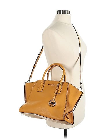 MICHAEL Michael Kors Leather Satchel (view 2)
