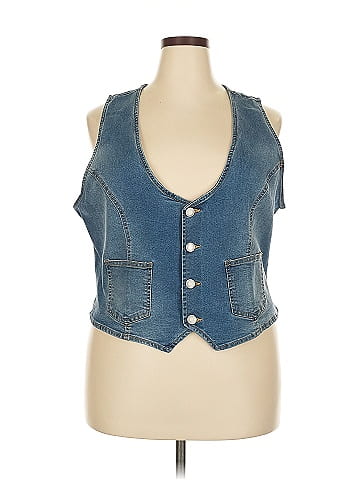 New Look Denim Vest (view 1)