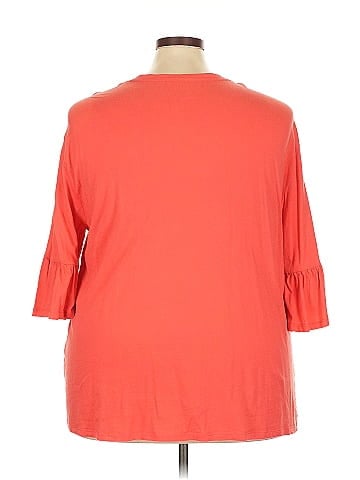 Roaman's 3/4 Sleeve Top (view 2)