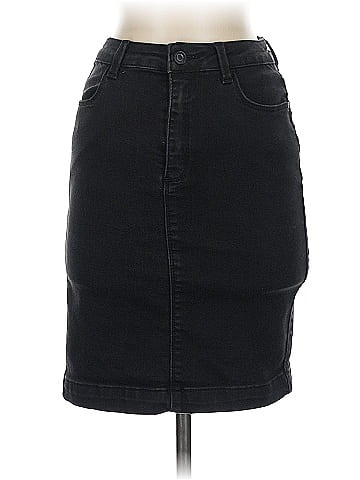 Missguided Denim Skirt (view 1)