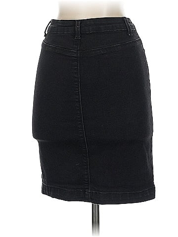 Missguided Denim Skirt (view 2)