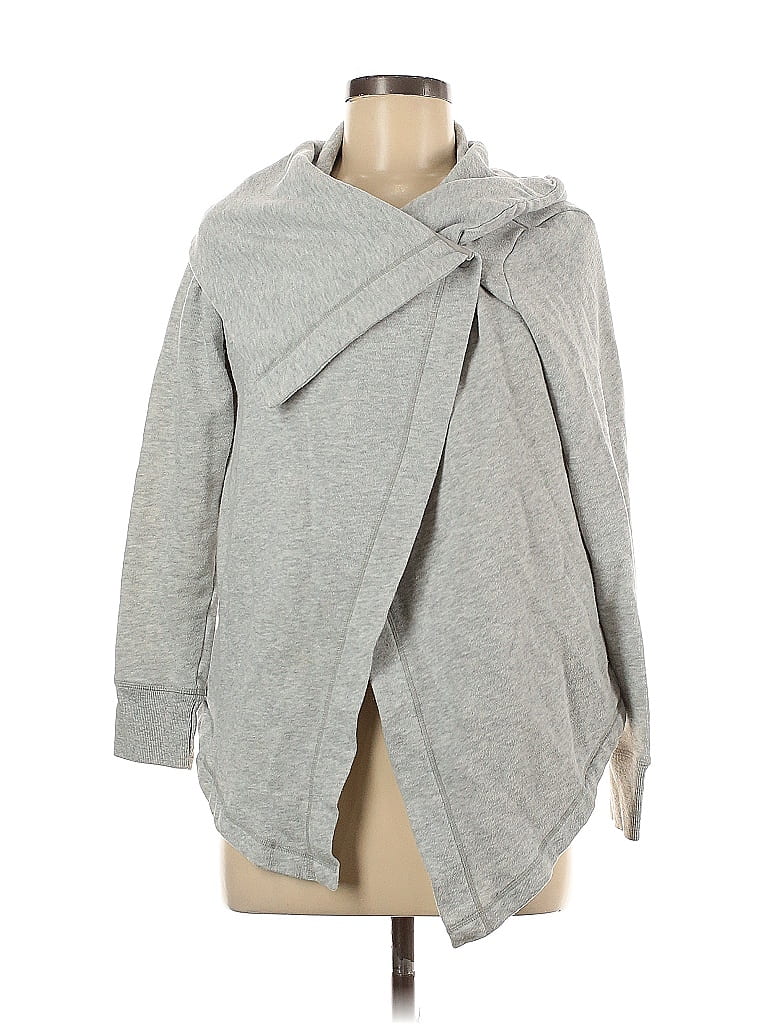 Pre-owned Z By Zella Coat In Gray