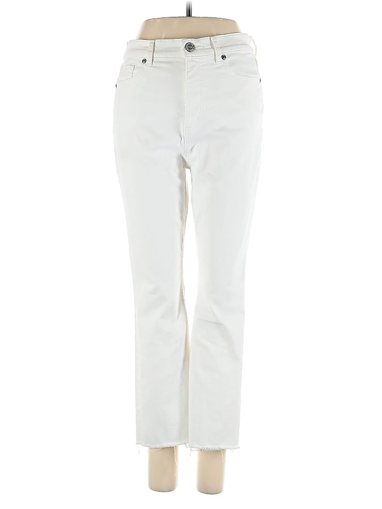 Pre-owned Ann Taylor Loft Jeans In White